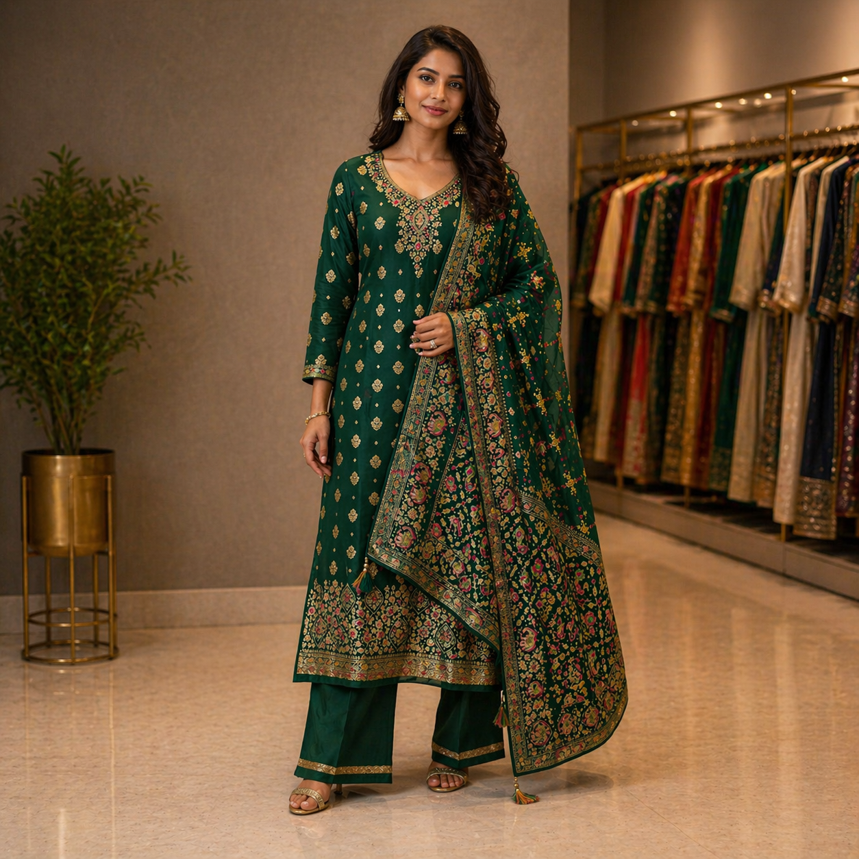 Banarasi Suit Set